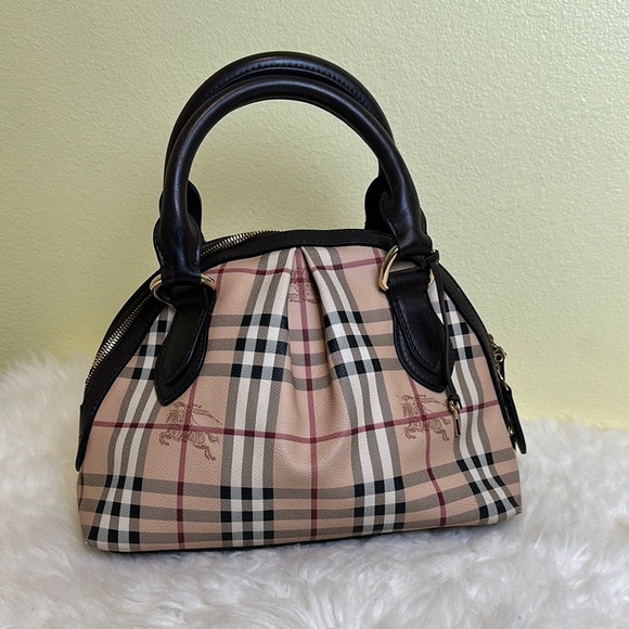 💯Authentic Burberry Haymarket Small Women's Bag🍀 - Picture 3 of 15